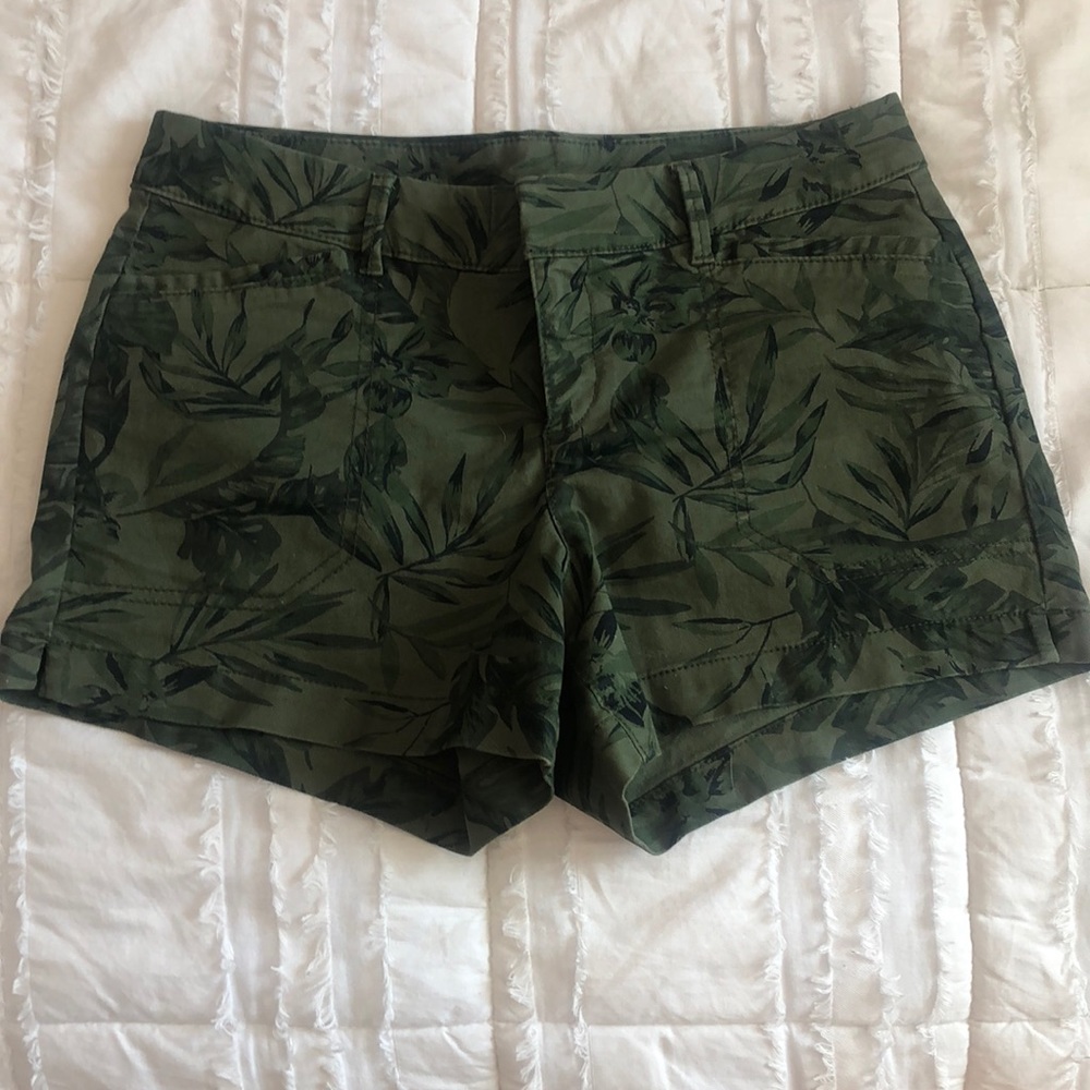 Green shorts